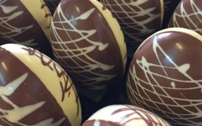 Renacer en Pascua con huevos de chocolate