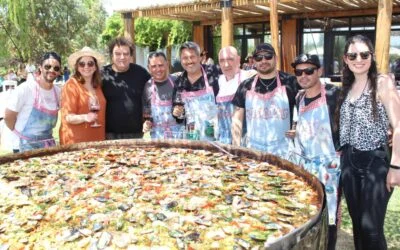 Paella solidaria en Casa Vigil.