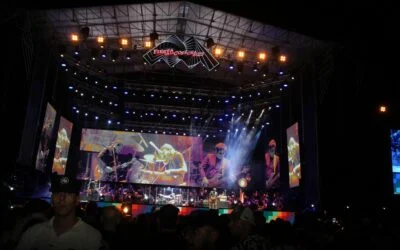 Concierto épico en los viñedos del aeropuerto