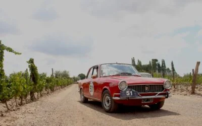 El paso del Rally por Bodega Vistalba