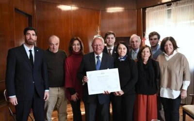 El senado de la nación distinguió a CONIN