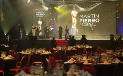 Mendoza brilló en una noche inolvidable con la entrega de los Martín Fierro Federal